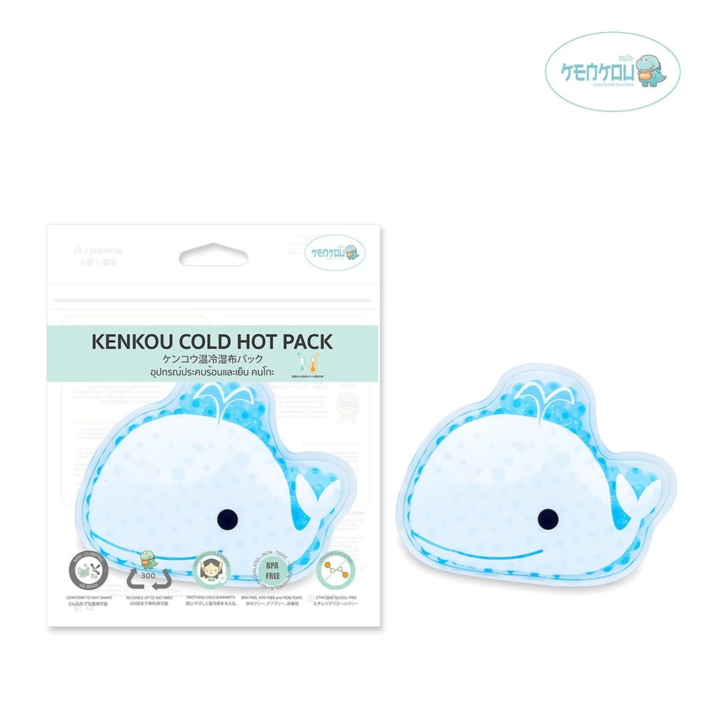 KENKOU Cold Hot Pack – Multipurpose (Puffy) เจลประคบร้อนเย็นเคนโกะ – รุ่นมัลติเพอร์เพิส ลายพัฟฟี่