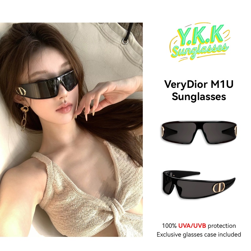 แว่นกันแดด VeryDior M1U Fashion Sunglasses ผหญิง แว่นกันแดดแฟชั่น UV400