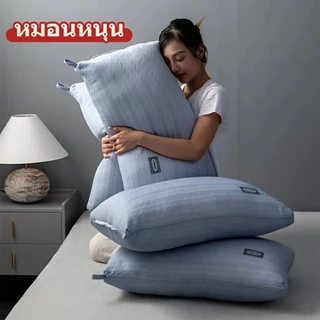 หมอนหนุน ซื้อ 1 แถม 1 หมอนรองคอ นอนสบายPillow 900g/1000gลดกรน แก้ปวดคอ หมอนเพื่อสุขภาพ