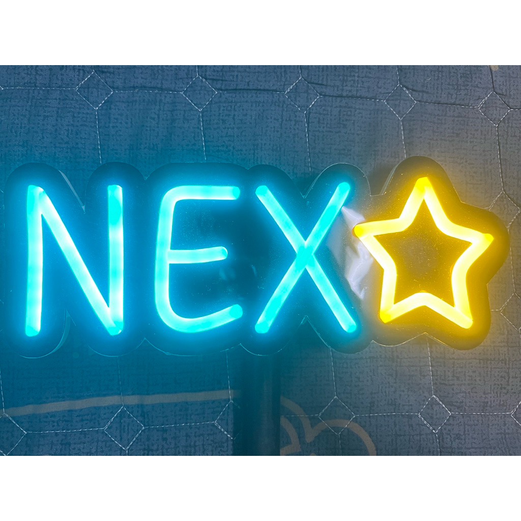 ป้ายไฟ LED น้องเน็กซ์ NEX BUS because of you I shine
