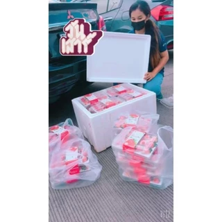สตอเบอรี่นำเข้า แพค15-20ลูกใหญ่🍓🍓🍓📥พร้อมส่ง
