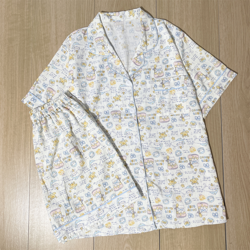 มาใหม่ชุดนอนผ้าไหมญี่ปุ่น-ขาสั้นเกรดพีเมี่ยมรอบอก 42นิ้วขนาดฟรีไซส์🧡ส่งไวจากไทย ชุดนอนผู้หญิงน่ารักๆ - รูปที่ 7