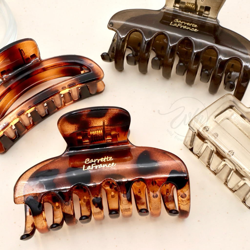 WFH กิ๊บหนีบผมตัวใหญ่ ตัวเล็ก Minimal style hair clip