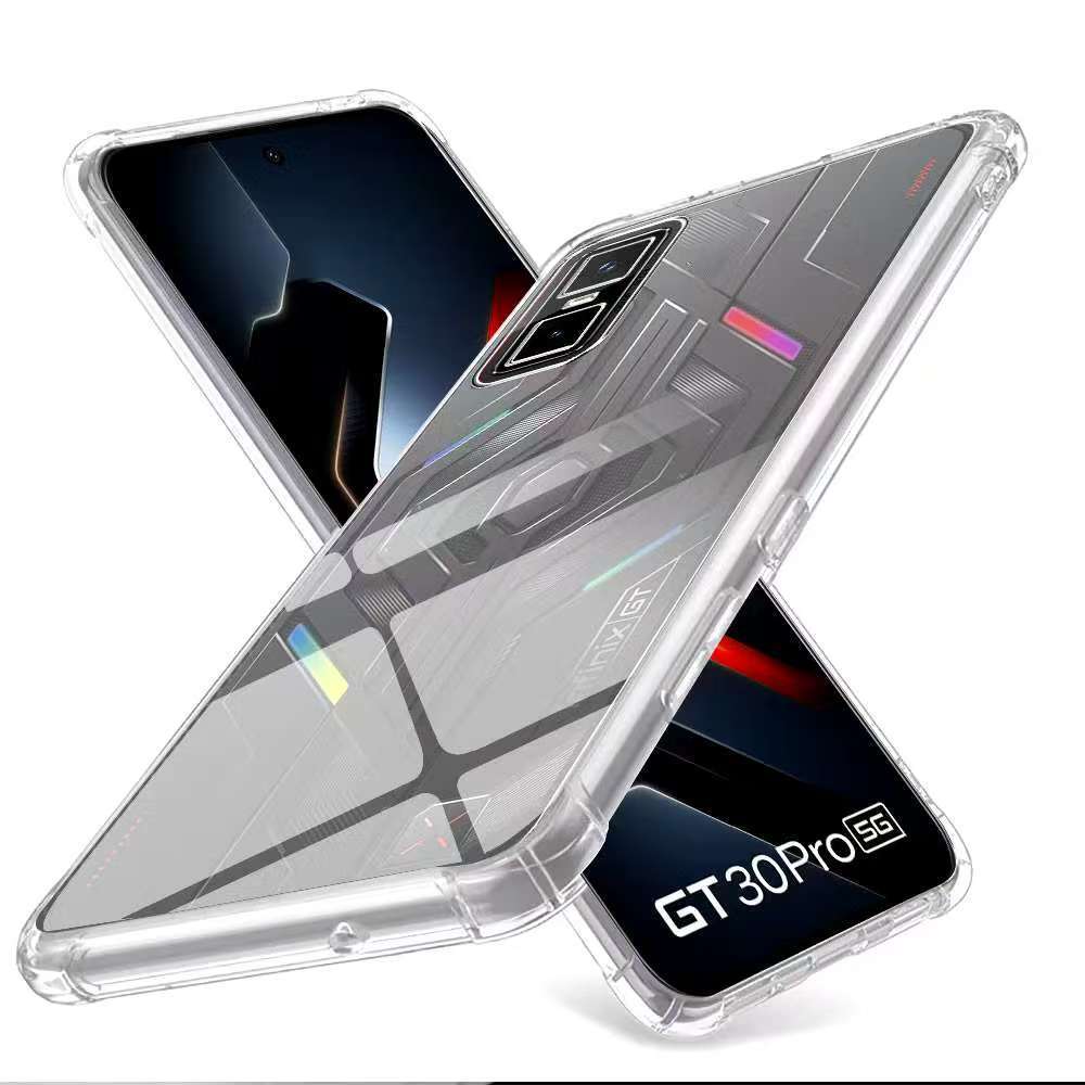 Infinix GT 30/Infinix GT 30 Pro(พร้อมส่งในไทย)เคสTPUใสกันกระแทกแบบคลุมกล้องInfinix GT 30 5G/Infinix 