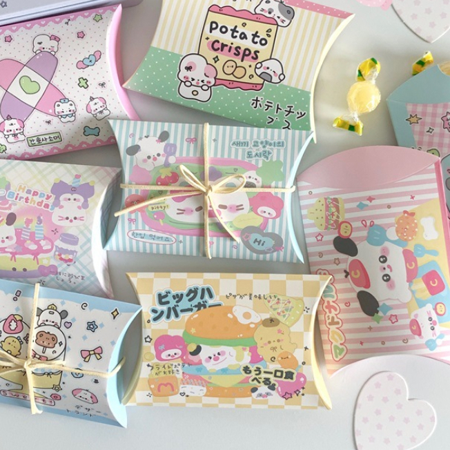 ✅แบบใหม่✅พร้อมส่ง..ซองกระดาษใส่ขนม สไตล์การ์ตูนญี่ปุ่น ใส่ลูกอม เหมาะกับของขวัญหรือใช้แพ็คขนม