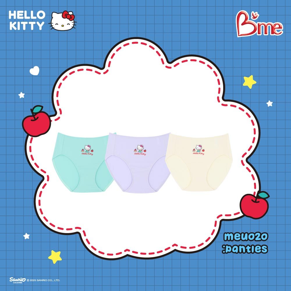 B'me كلوت Hello Kitty بخصر متوسط (3 قطع) — صورة 3