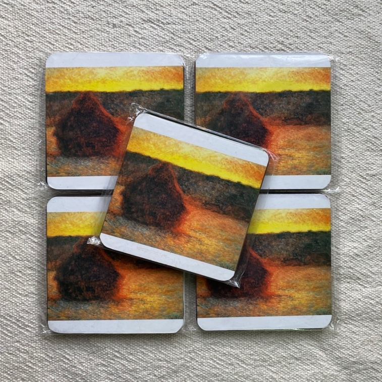ที่รองแก้ว Claude monet coasters - ของใหม่