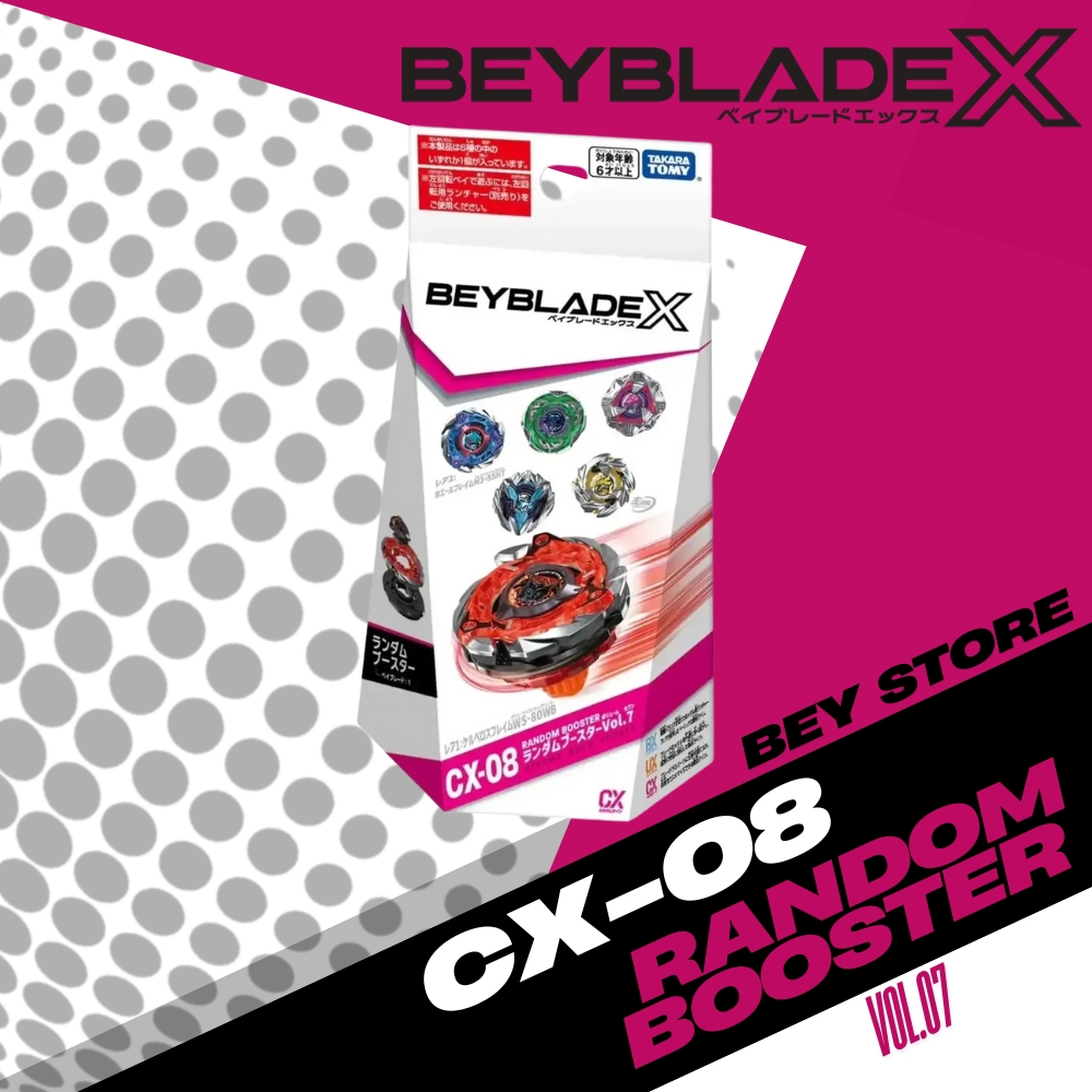 Beyblade X CX-08 Random Booster Vol.7 โซนHK