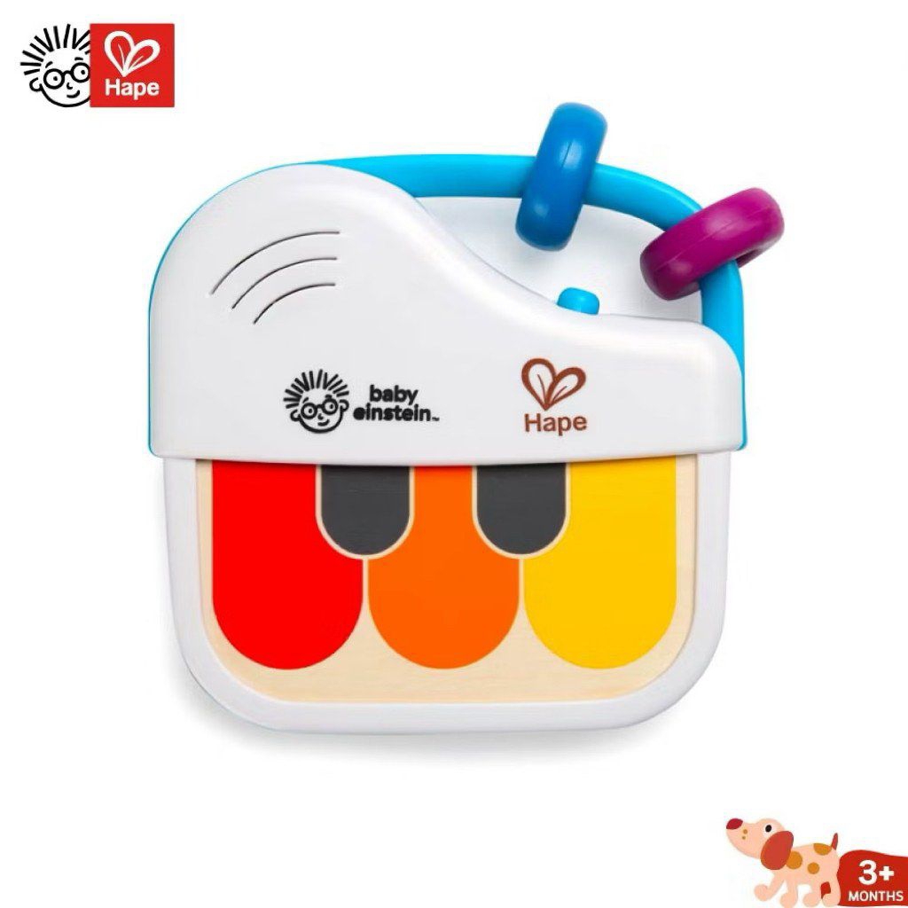 Hape - เปียโนแมจิกทัชจิ๋ว Magic Touch Mini Piano (3M+) เปียโนพกพา เปียโนเบบี๋ (800852) ดนตรี