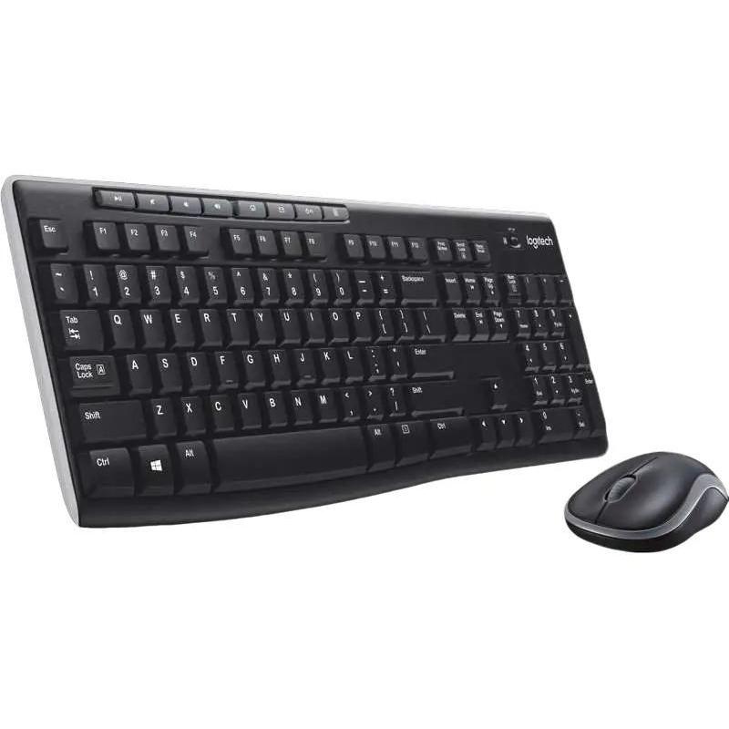 Keyboard+Mouse WIRELESS COMBO รุ่น MK270R Logitech ไร้สาย