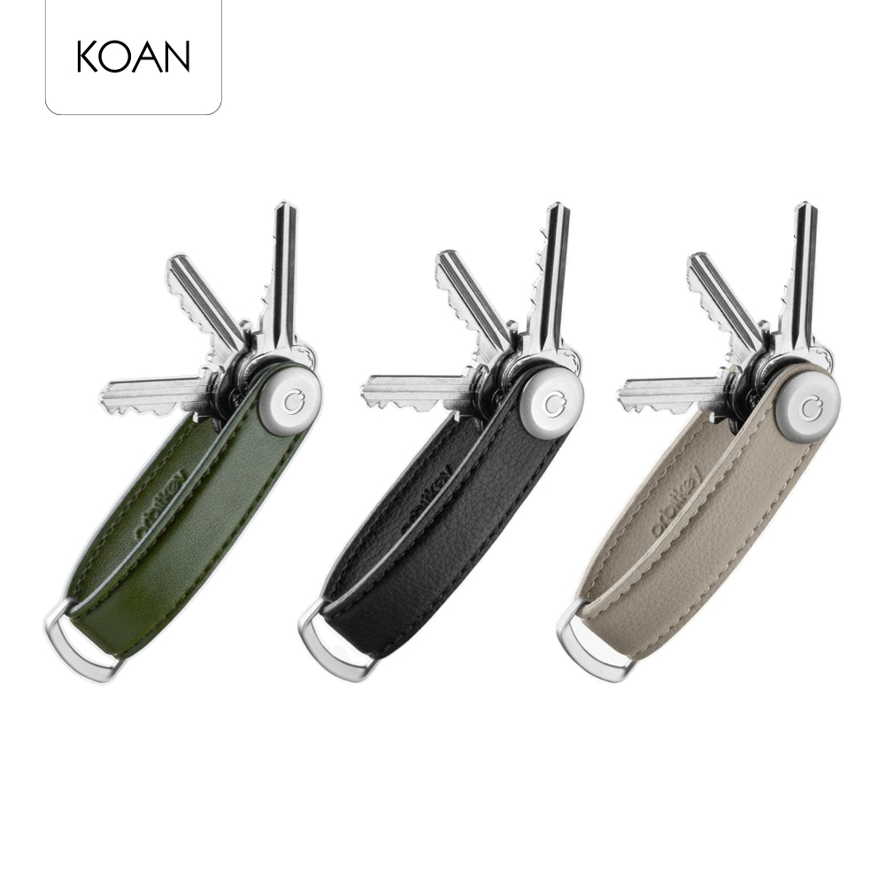 ที่เก็บพวงกุญแจ Orbitkey Key Organiser Cactus - Cactus Green / Black / Desert Sand