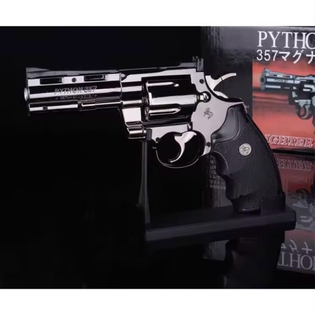 ปีนไฟแช็ค ไฟแช็ค Python 357 *ไม่ใส่วัตถุไวไฟในตัว สินค้า* พร้อมส่ง ราคาถูก