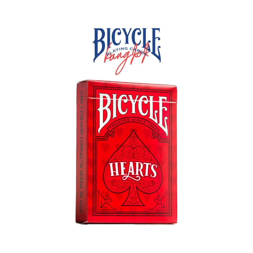ไพ่ Bicycle Hearts (แท้) การ์ดสะสม อุปกรณ์มายากล