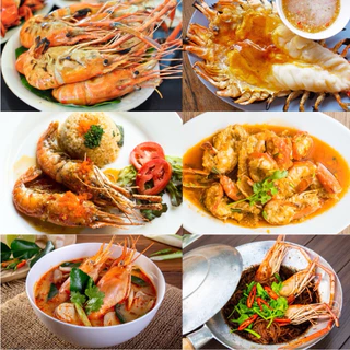 🦞กุ้งแม่น้ำไซส์จัมโบ้+ฟรีน้ำจิ้มซีฟู้ด‼️กุ้งแม่น้ำไซส์ 10-12ตัวโล🦞 ตัวใหญ่ เนื้อแน่น พร้อมส่งทั่วไทย 🚐