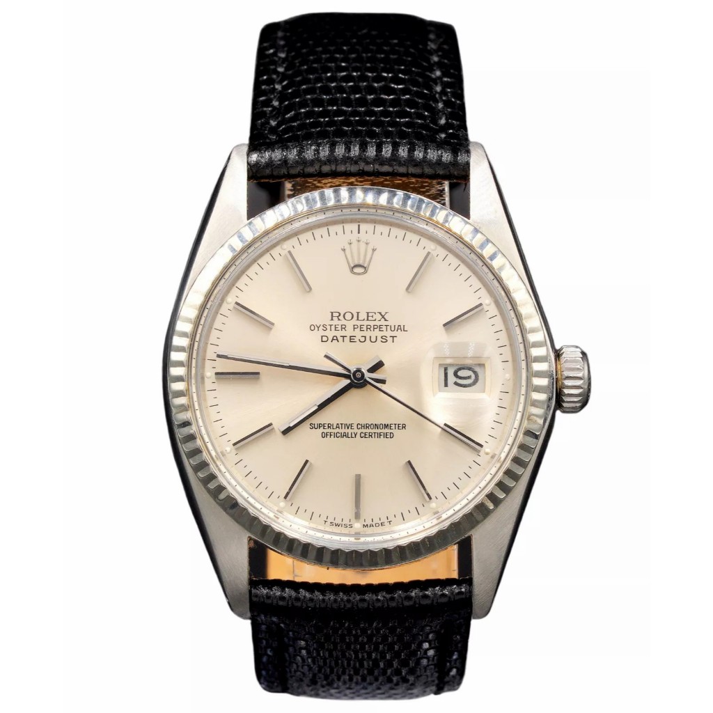 Rolex Datejust 16014 Stainless Watch 18K White Gold