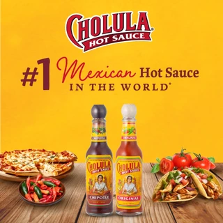 โชลูลา ฮอต ซอส ออริจินอล (ซอสพริก) 150 มล. Cholula Hot Sauce Original 150 mL