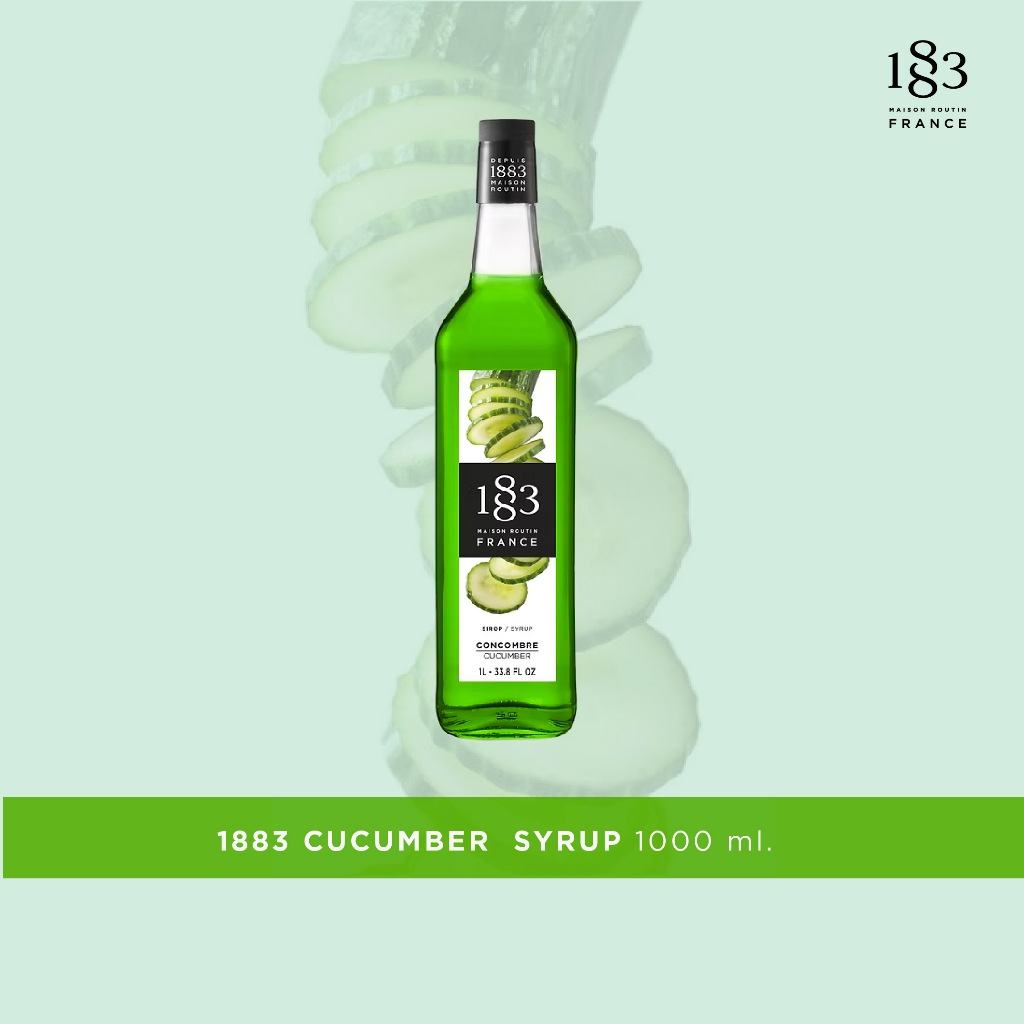 1883 Syrup น้ำเชื่อมกลิ่นแตงกวา 1000 มล. (1883 CUCUMBER SYRUP 1000 ml.)