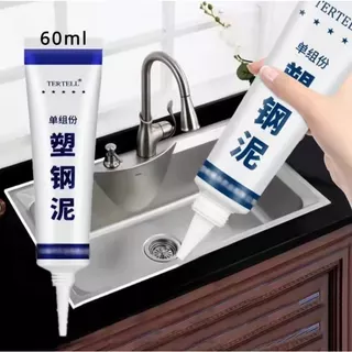 ยาแนวอเนกประสงค์ขนาด60ml ยาแนวร่องกระเบื้อง กันน้ำรั่วซึม ปกป้องเชื้อรา กาวยาแนว กาวเซรามิก ห้องครัว ห้องน้ำอ่างล้างหน้า