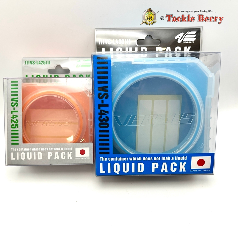 กระปุกใส่เหยื่อยางแบบน้ำ VERSUS LIOUID PACK VS-L425 III / VS-L430 III
