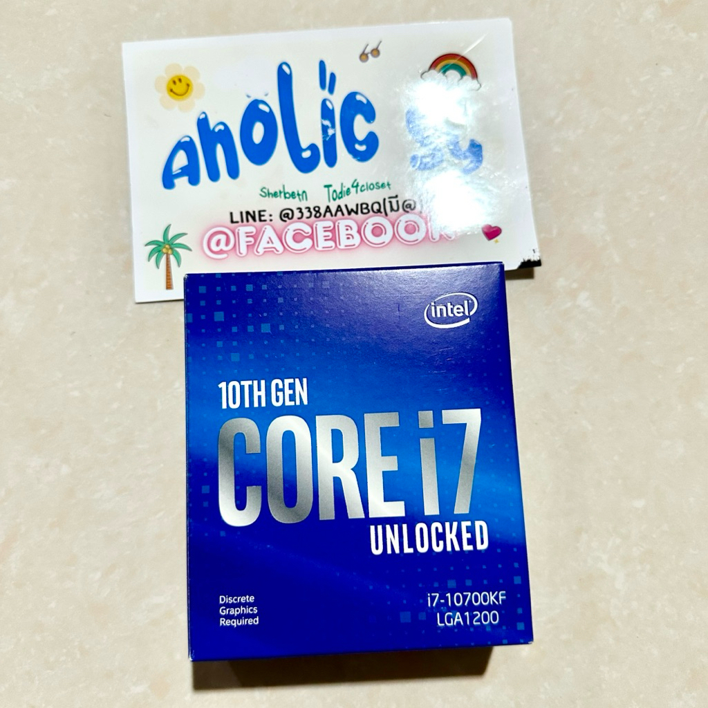 🔥 ขาย CPU Intel Core i7-10700KF มือสอง ถอดจากเครื่องใช้งานเอง 🔧