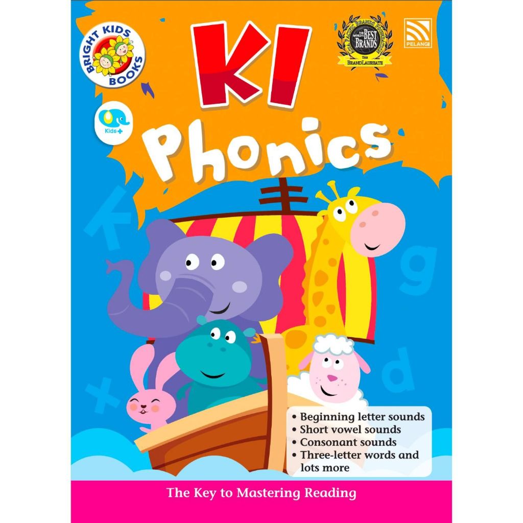 Taladbook(อนุบาล) Bright Kids - K1, K2 Phonics + เฉลย