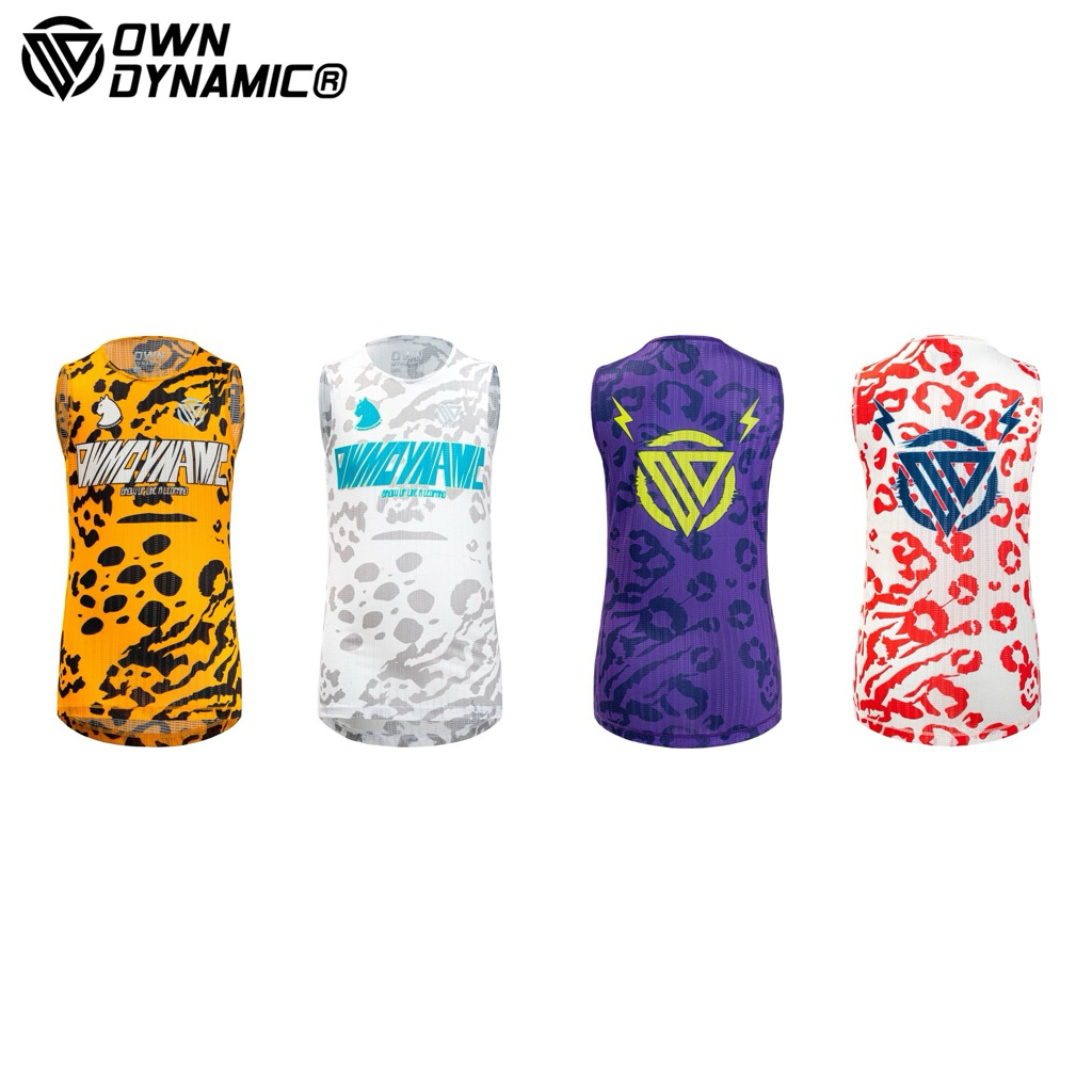 เสื้อกล้ามเด็ก Own Dynamic OD Grow Up Like a Leopard เสื้อกีฬาเด็ก เสื้อขาไถ