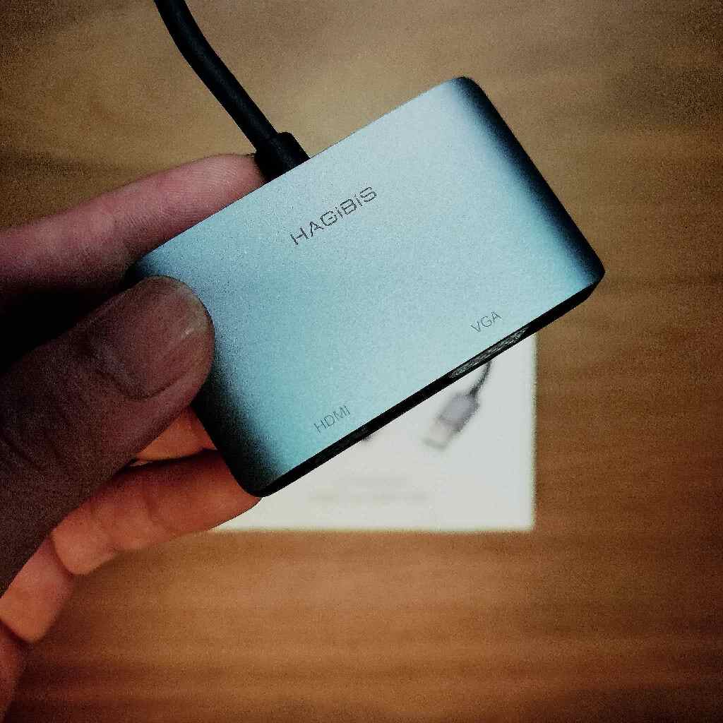 HAGIBIS USB 3.0 to HDMI + VGA DUAL OUTPUT 1080P ADAPTER