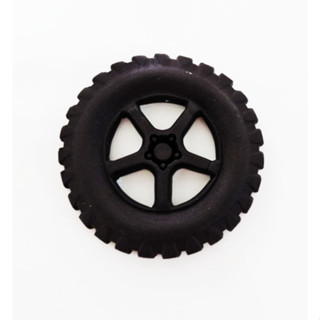 ล้อรถใหญ่ fondant No.5 ตัวปั้นน้ำตาลตกแต่งเค้ก ราคา 2 ชิ้น 4…