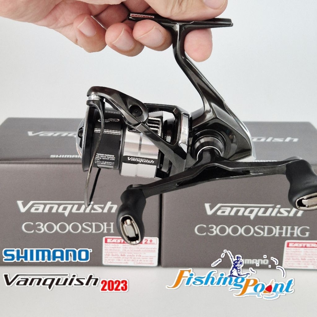 รอก SHIMANO VANQUISH 2023 รุ่น C3000SDH/C3000SDHHG (ประกันอีสเทิร์น)