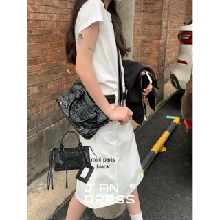 Jandress| พร้อมส่ง *mini paris bag กระเป๋าสะพาย ไซส์มินิ (ใช้โค้ดลด 20-25%) จากช็อปแท้💯
