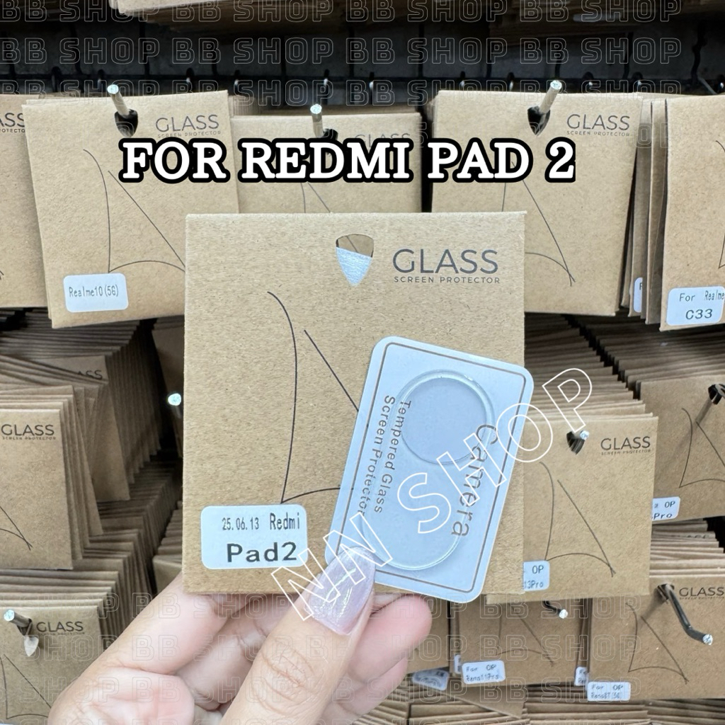 ฟิล์มกระจกเลนส์กล้องหลัง LENS(3D) รุ่น Redmi Pad 2 !ตรงรุ่น! ฟิล์มกระจกติดเลนส์ สินค้าพร้อมส่งในไทย