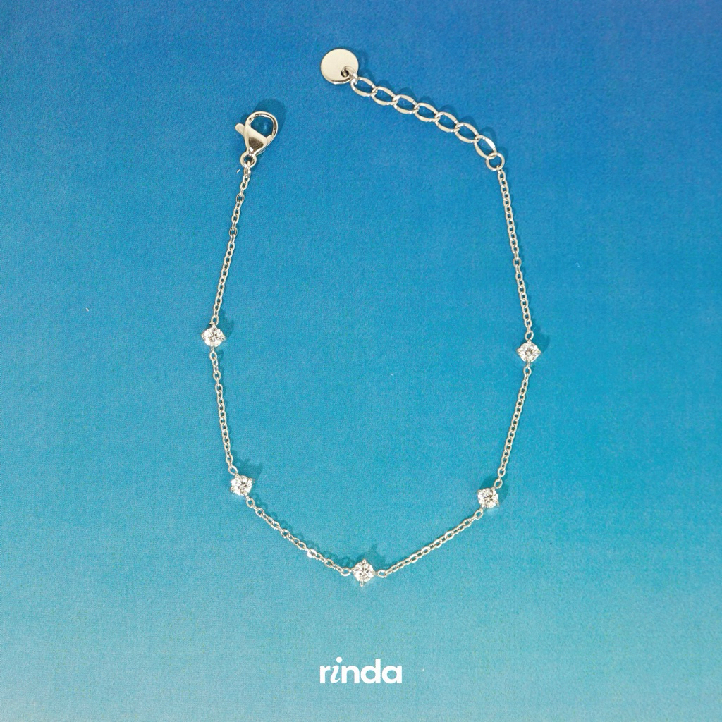 RINDA - Sea Sparkle dots bracelet (GOLD/SILVER) (STAINLESS STEEL)