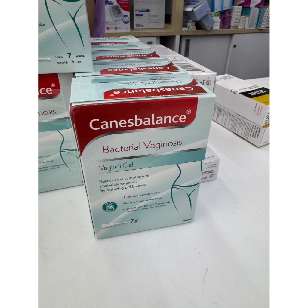 Canesbalance Vaginal Gel คาเนสบาลานน์ เจลสำหรับช่องคลอดอักเสบจากแบคทีเรีย บรรจุ 7 หลอดละ 5 มล. 20415 - รูปที่ 2