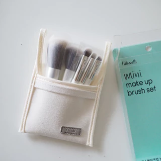 แท้💯พร้อมส่ง Fillimilli Mini Make Up Brush Kit (5 items) แปรงแต่งหน้าครบเซ็ตขนนุ่มตัวดังจากเกาหลี
