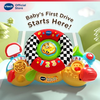 VTech Baby Stroller Toys On the Go Baby Driver พวงมาลัยของเล…