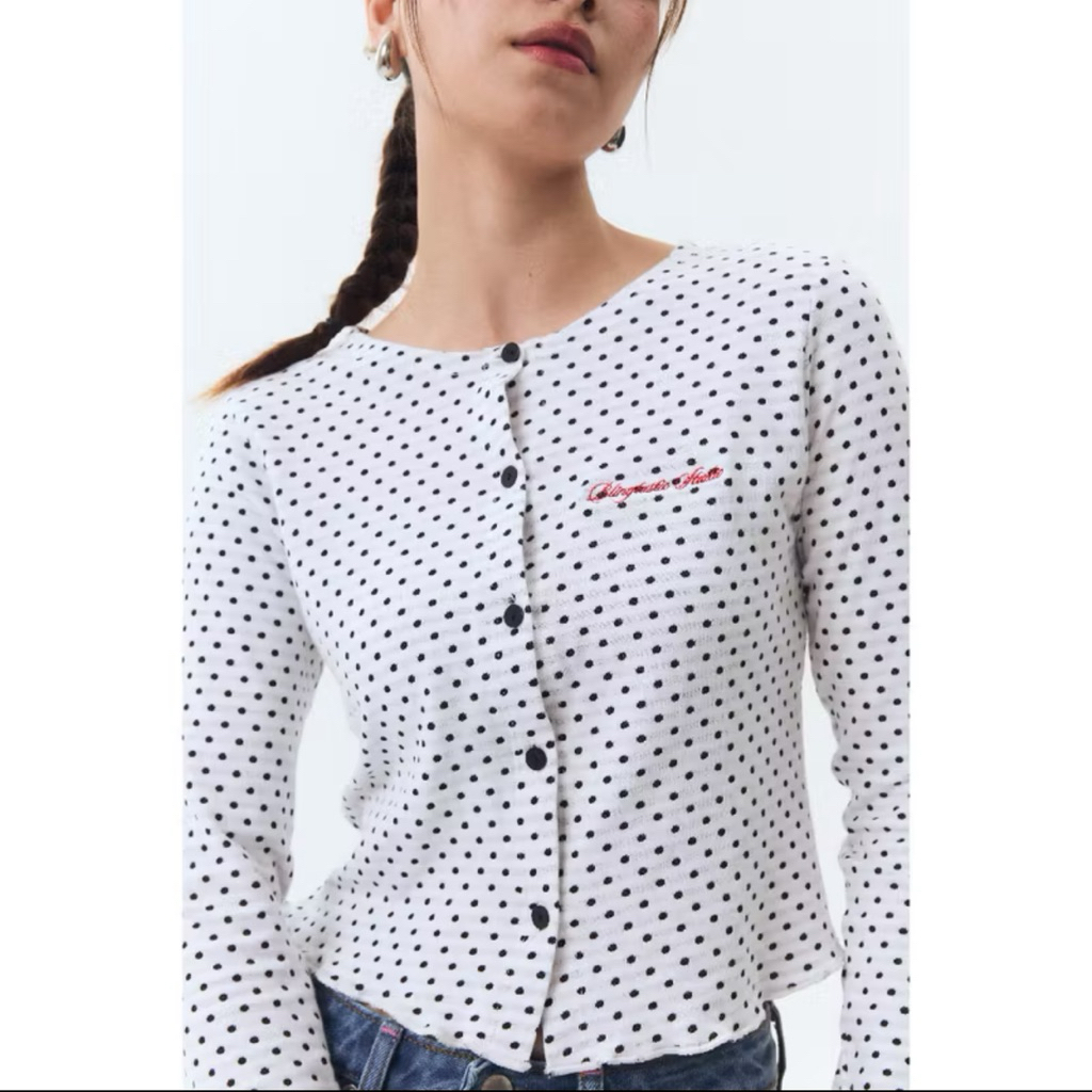 ส่งต่อ blingtastic blair top polkadot size s