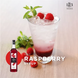 1883 น้ำเชื่อมกลิ่นราสเบอร์รี่ | RASPBERRY SYRUP 1000 ml. (SKU 1645)