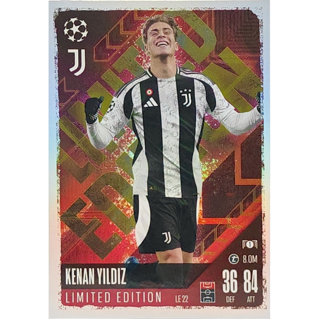 Topps Match Attax 24/25 Chrome Shield & Platinum Pull & Limited Edition