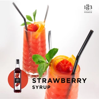 1883 น้ำเชื่อมกลิ่นสตรอเบอร์รี่ | STRAWBERRY SYRUP 1000 ml. (SKU 1644)
