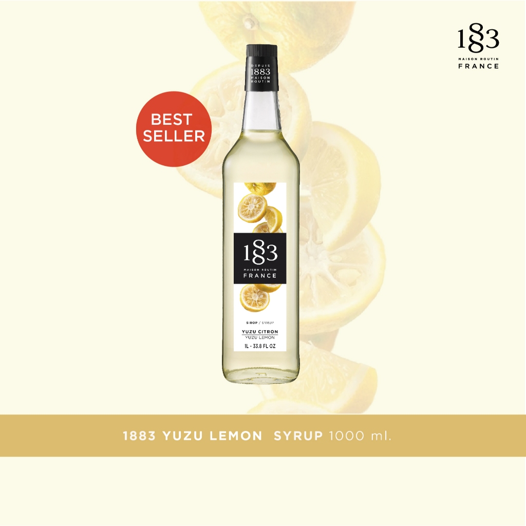 1883 น้ำเชื่อมกลิ่นยูสุ เลมอน 1000 มล.(1883 YUZU LEMON SYRUP 1000 ml.)