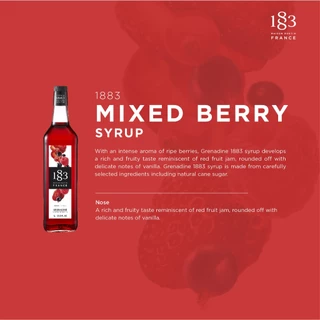 1883 น้ำเชื่อมกลิ่นมิกซ์ เบอร์รี่ | MIXED BERRY SYRUP 1000 ml. (SKU 1899)