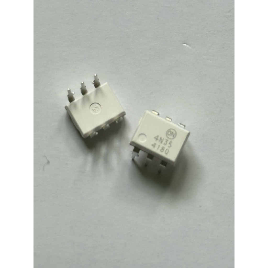 4N35 is a common optocoupler, also known as an opto-isolator