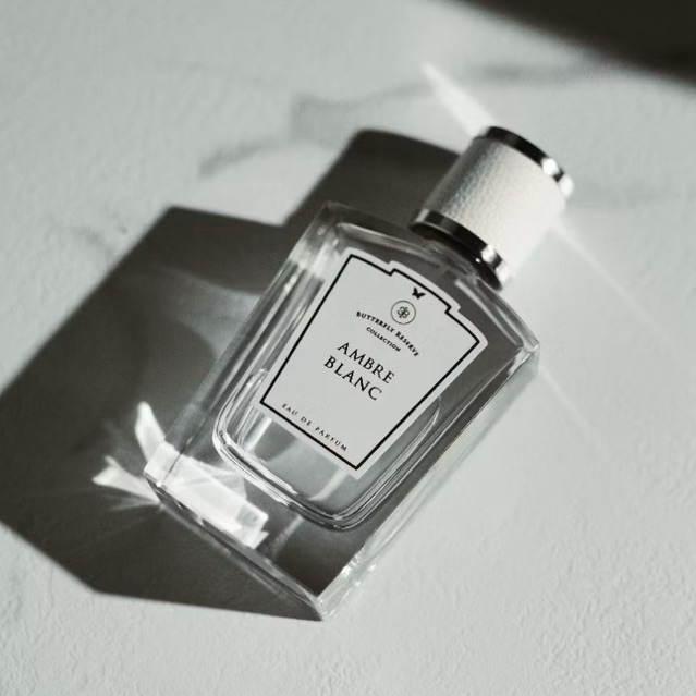 (ใหม่ล่าสุด)~⛅️✨Butterfly Reserve Ambre Blanc EDP✨⛅️ กลิ่นผิวหอมๆ Fresh Musk Woody & Amber แท้💯จากช้