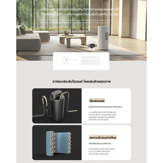 Xiaomi Smart Dehumidifier ลดความชื้น I ถังน้ำ 4.5 ลิตร I ใช้งานต่อเนื่องได้8ชั่วโมง I ระบบทำความเย็น