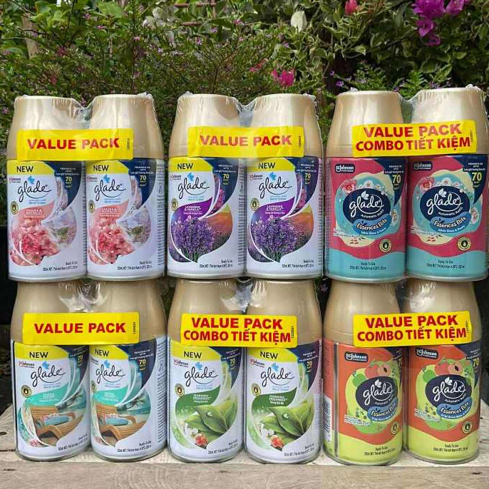 🔥7/7🔥แพคคู่สุดคุ้ม Glade automatic refill 269ml.×2 🗨🗨มีขายยกลังในร้าน🗨🗨 พร้อมส่ง4กลิ่น