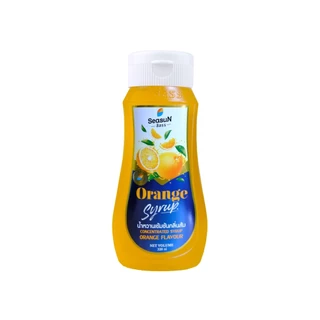 ไซรัปหญ้าหวานสูตร KETO กลิ่นส้ม (ปรับสูตร) ตราสีสรร ขนาด 320 ml.