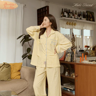 ชุดนอน Buddy Knappy - Make Friend Collection (แขนยาว-ขายาว)