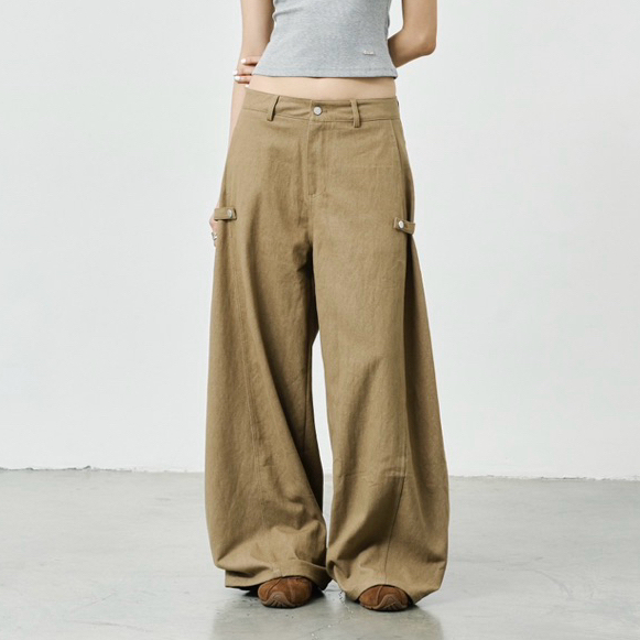 AMUSE BKK - Kenji Pants กางเกงขายาว ผ้าเดนิมนุ่ม ไม่หนา ทรงสวย