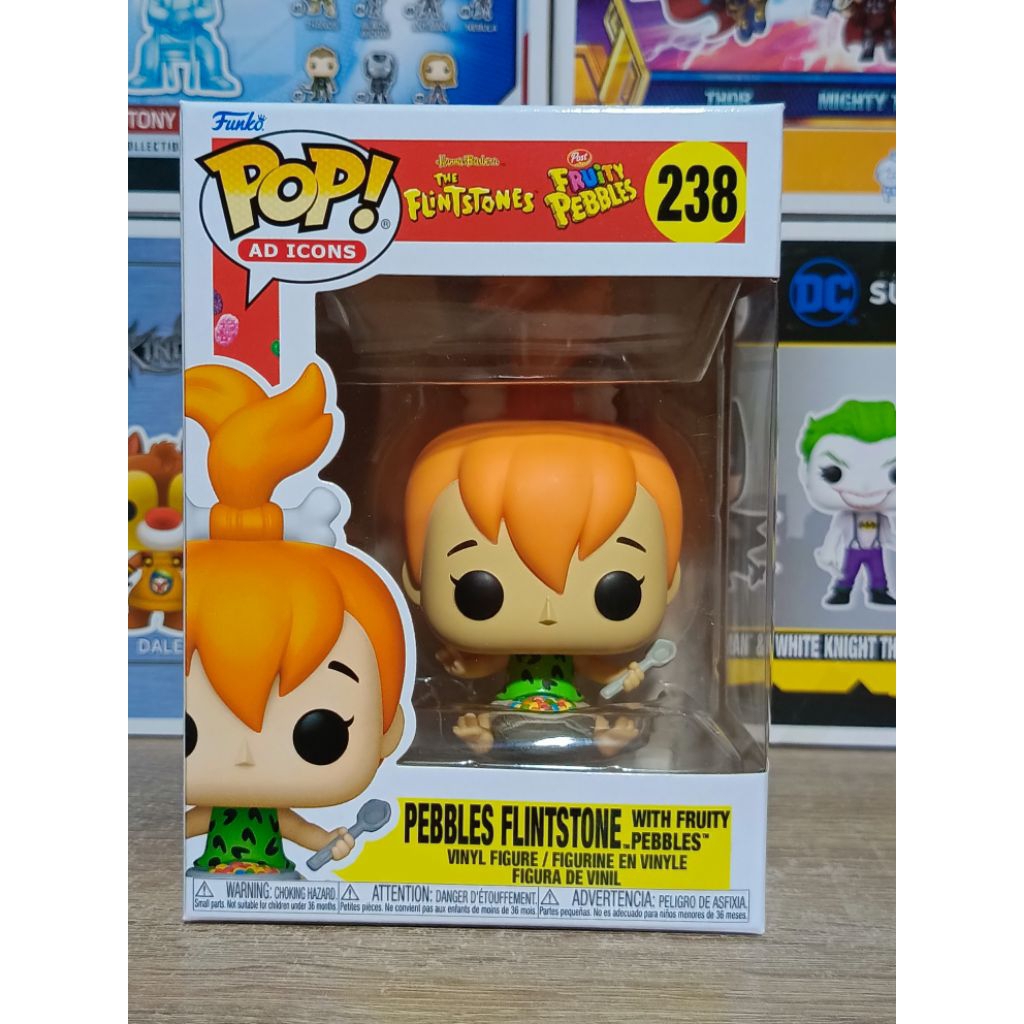 Funko Pop! : The Flintstones - Pebbles Flintstone with Fruity Pebbles