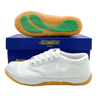 Breaker BK4 ฟุตซอล รองเท้าผ้าใบนักเรียน รองเท้าเบรคเกอร์ ฟุตซอล(พื้นเหลือง) Size 31-45